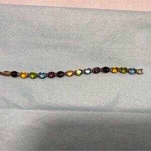 Multicolor Gemstone Bracelet